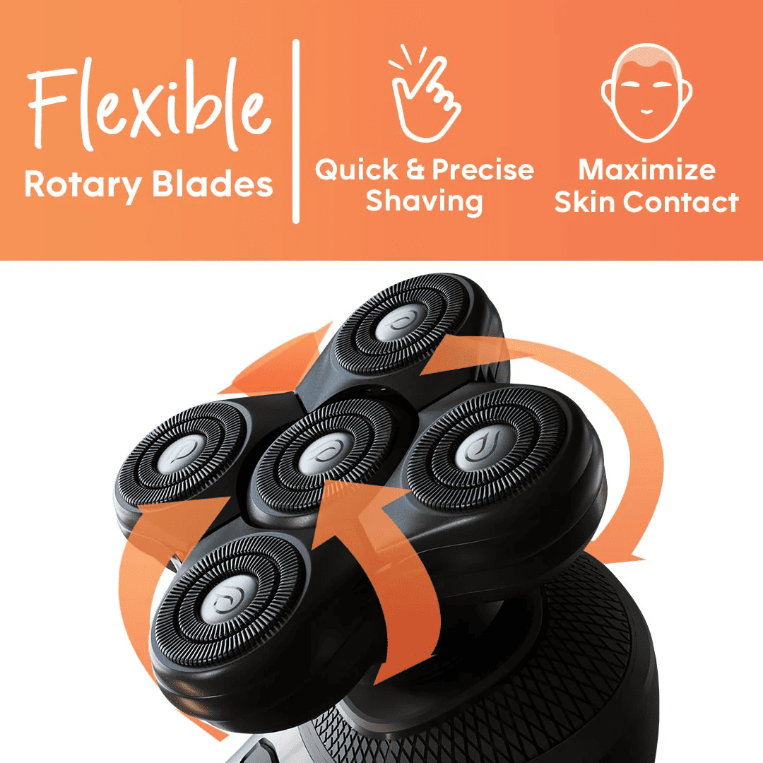 flexible Rotatary blade shaver